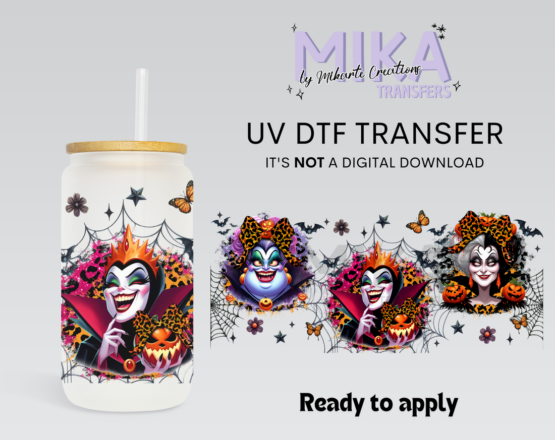 Halloween Villains | UV DTF