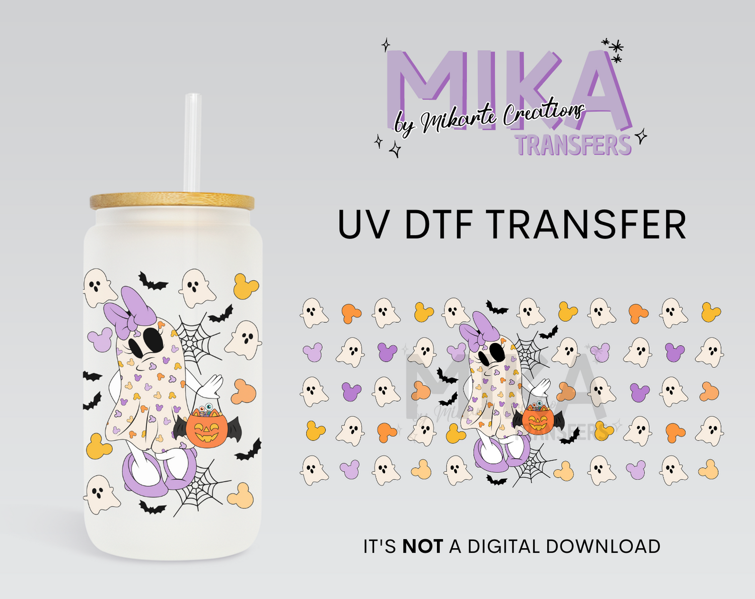 Daisy Ghost | UV DTF Wrap