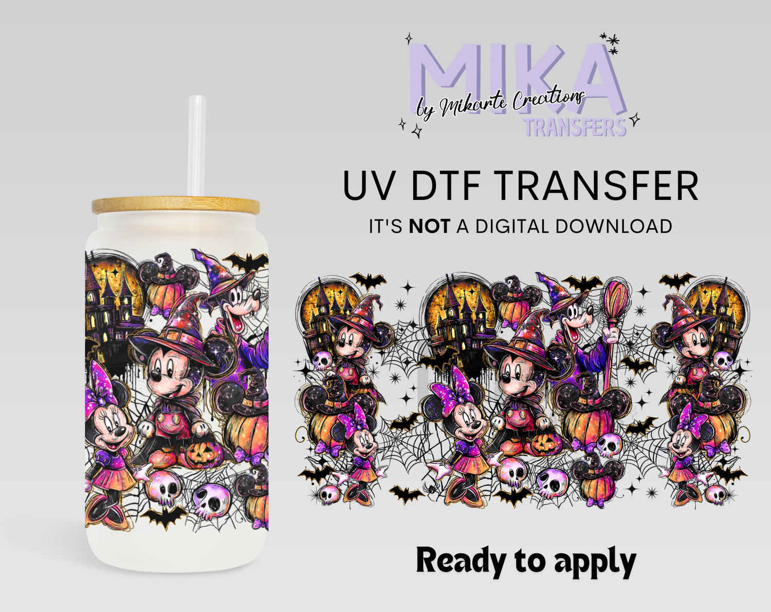 Halloween Mouse | UV DTF