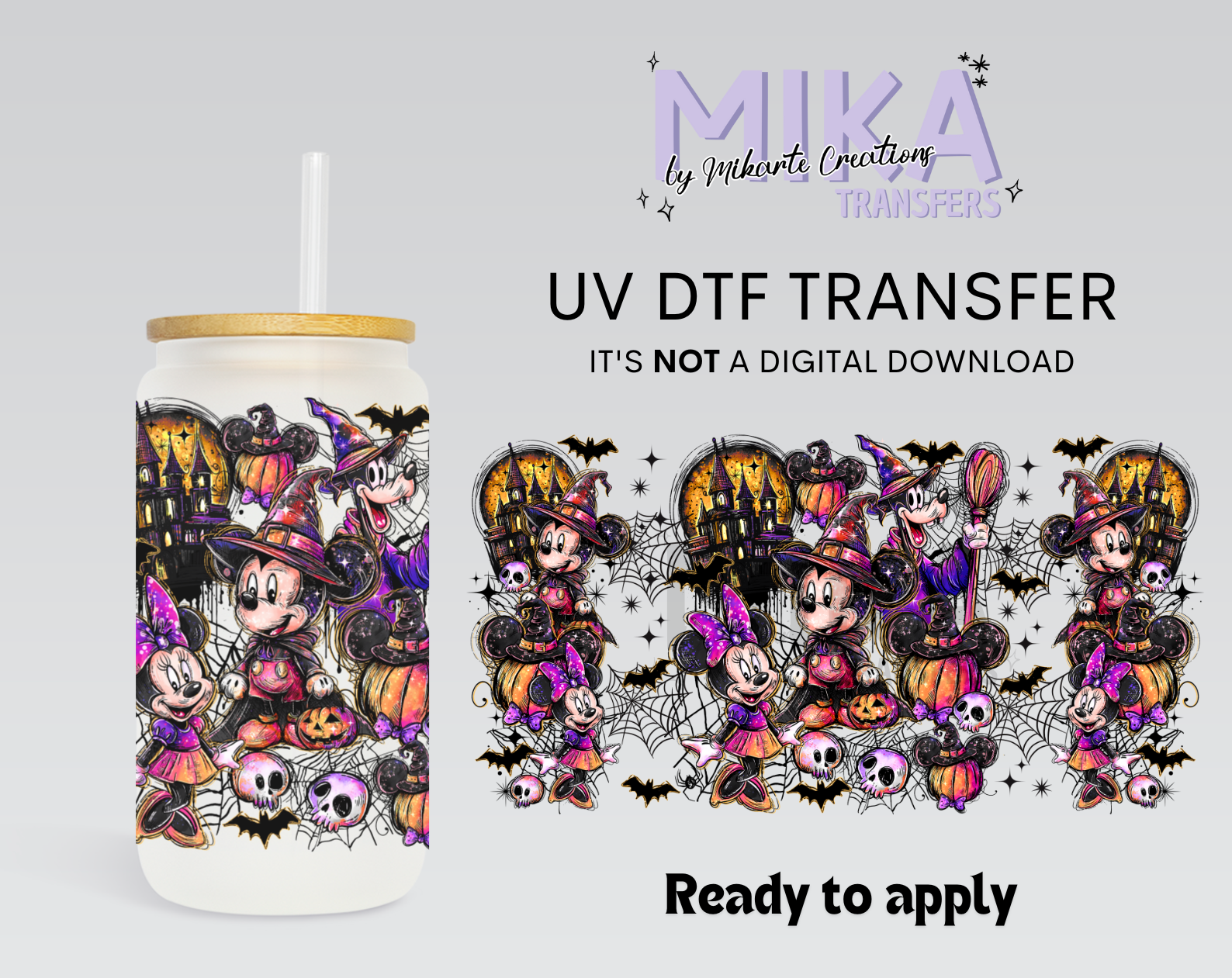 Halloween Mouse | UV DTF