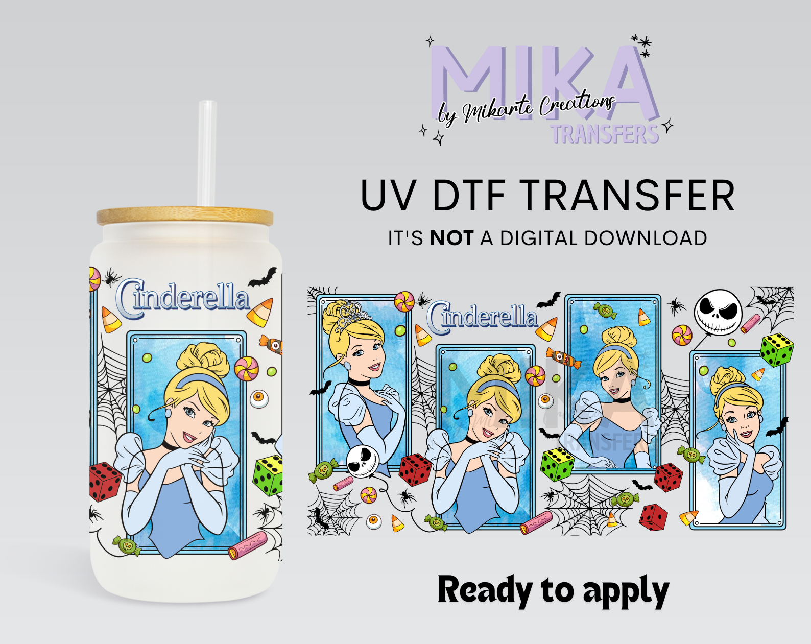 Halloween Princess C | UV DTF