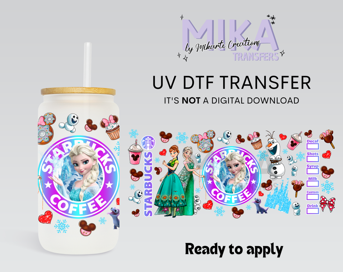 Coffee Princess | UV DTF