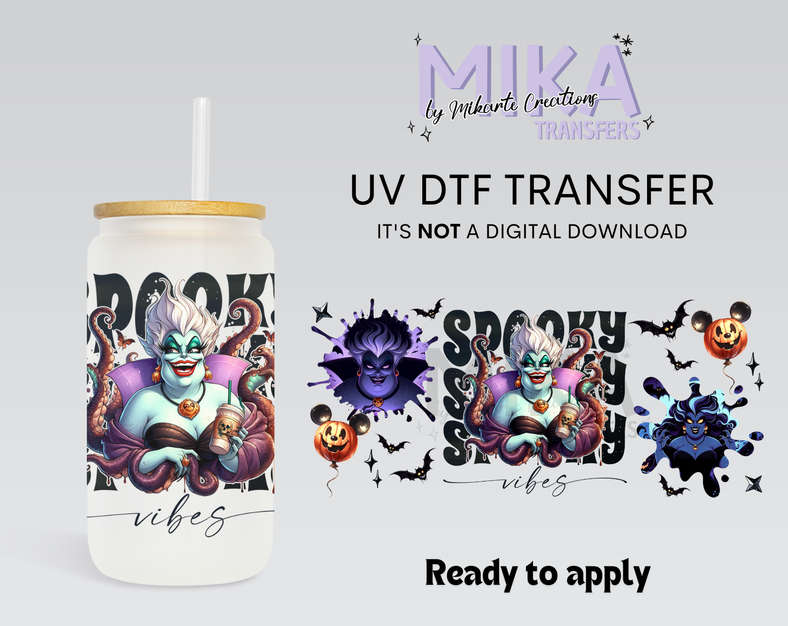 Ursula Spooky | UV DTF