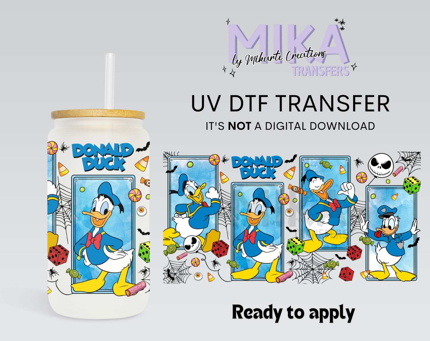 Halloween Boy Duck | UV DTF