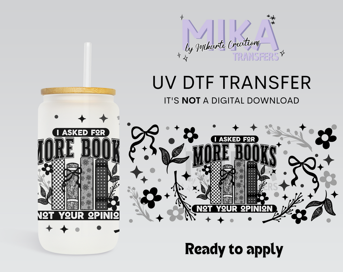 More Books | UV DTF