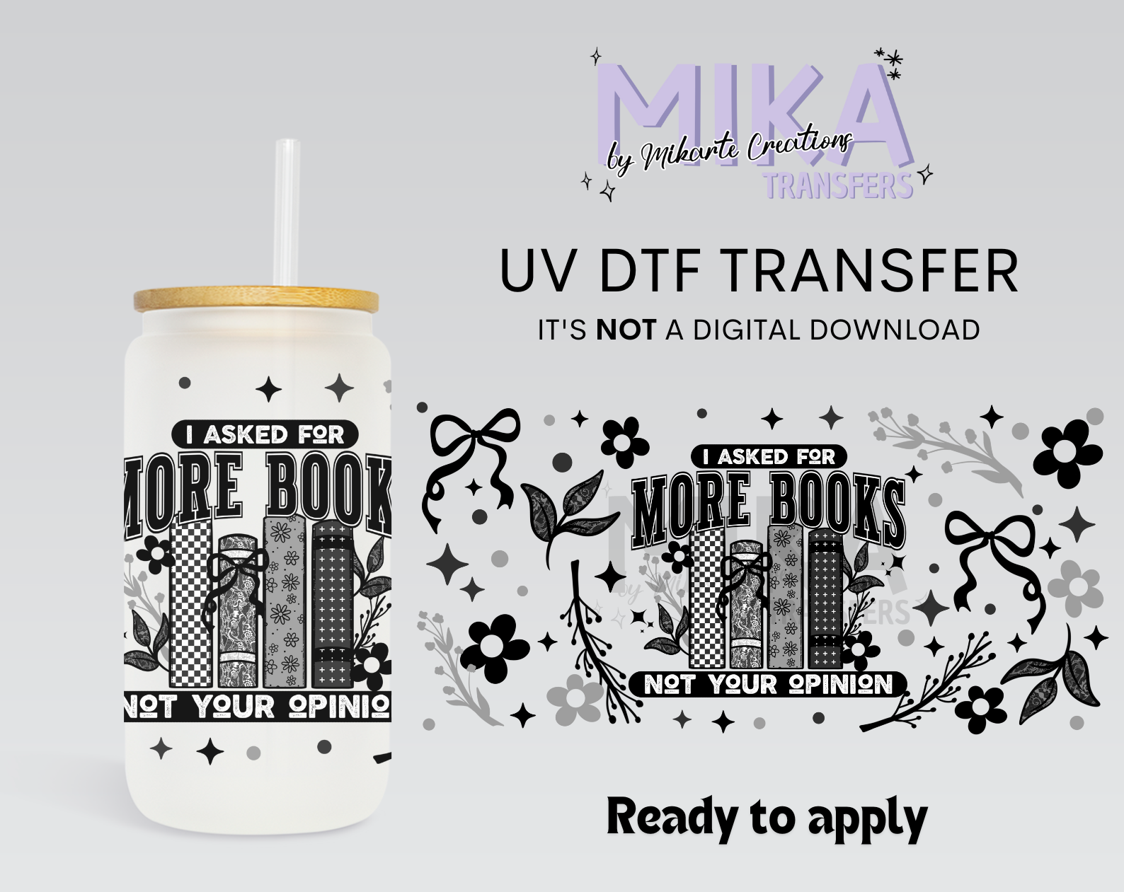 More Books | UV DTF