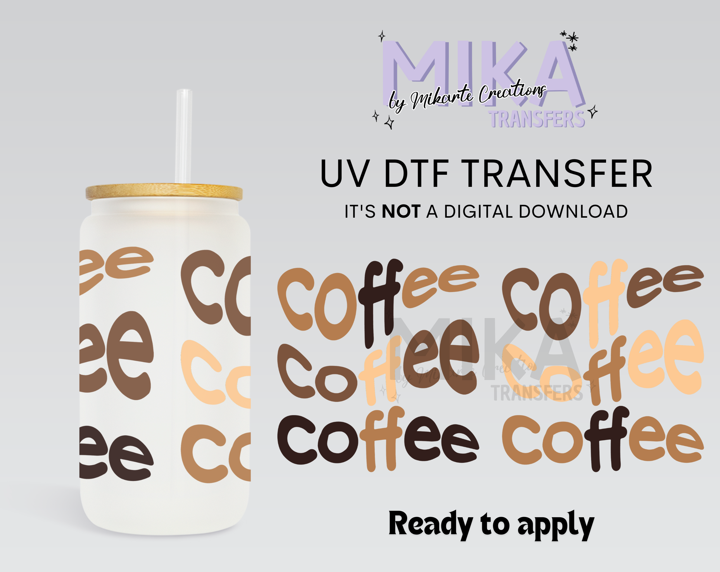 Coffee | UV DTF