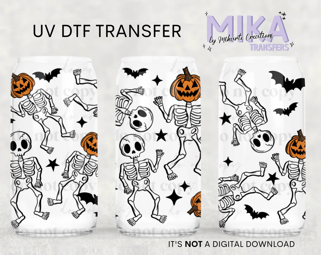 Halloween Skellies | UV DTF