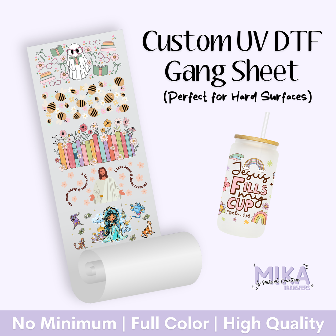 Custom UVDTF Gang Sheet