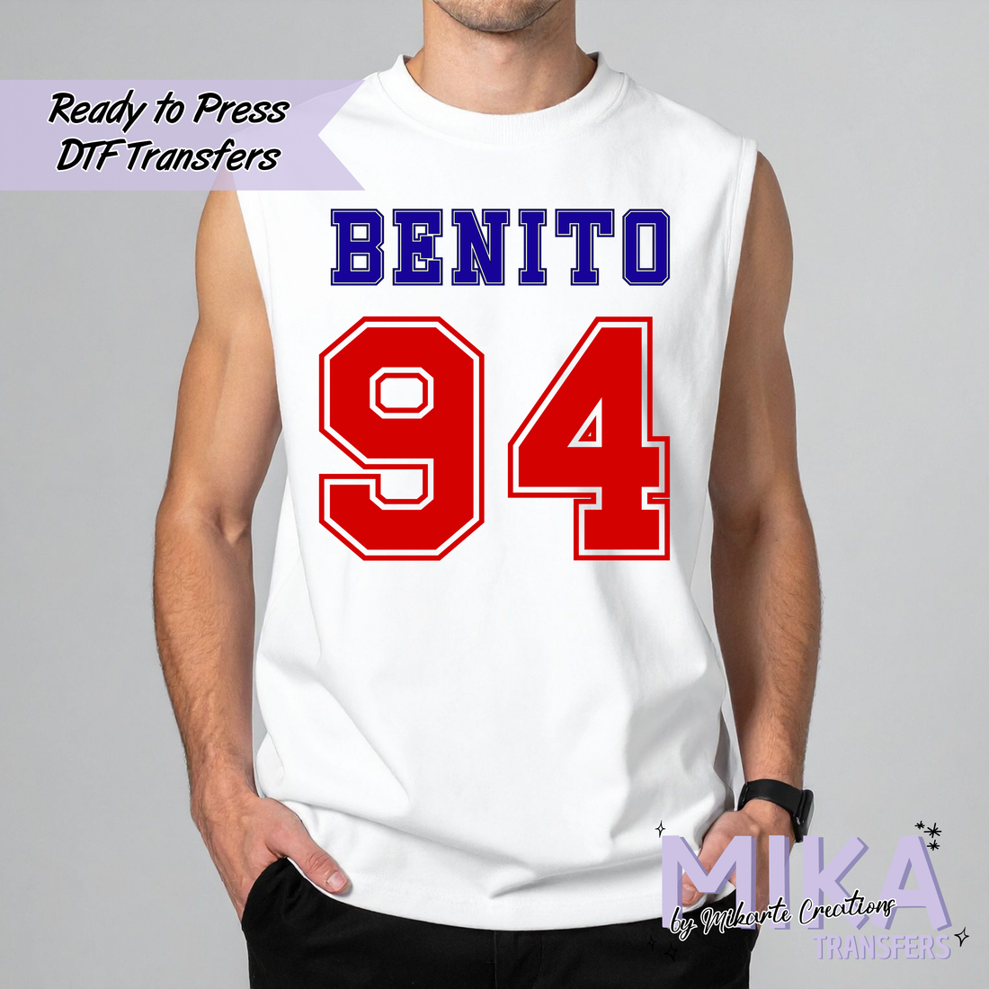 Benito | DTF transfers