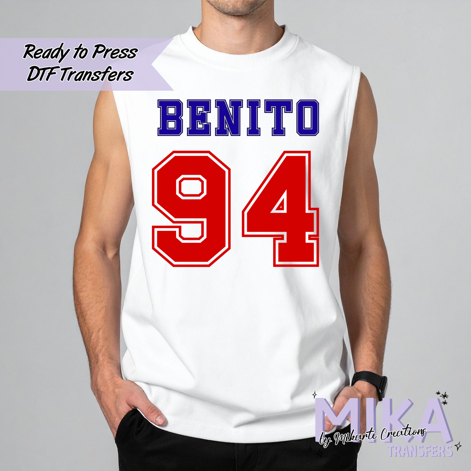 Benito | DTF transfers