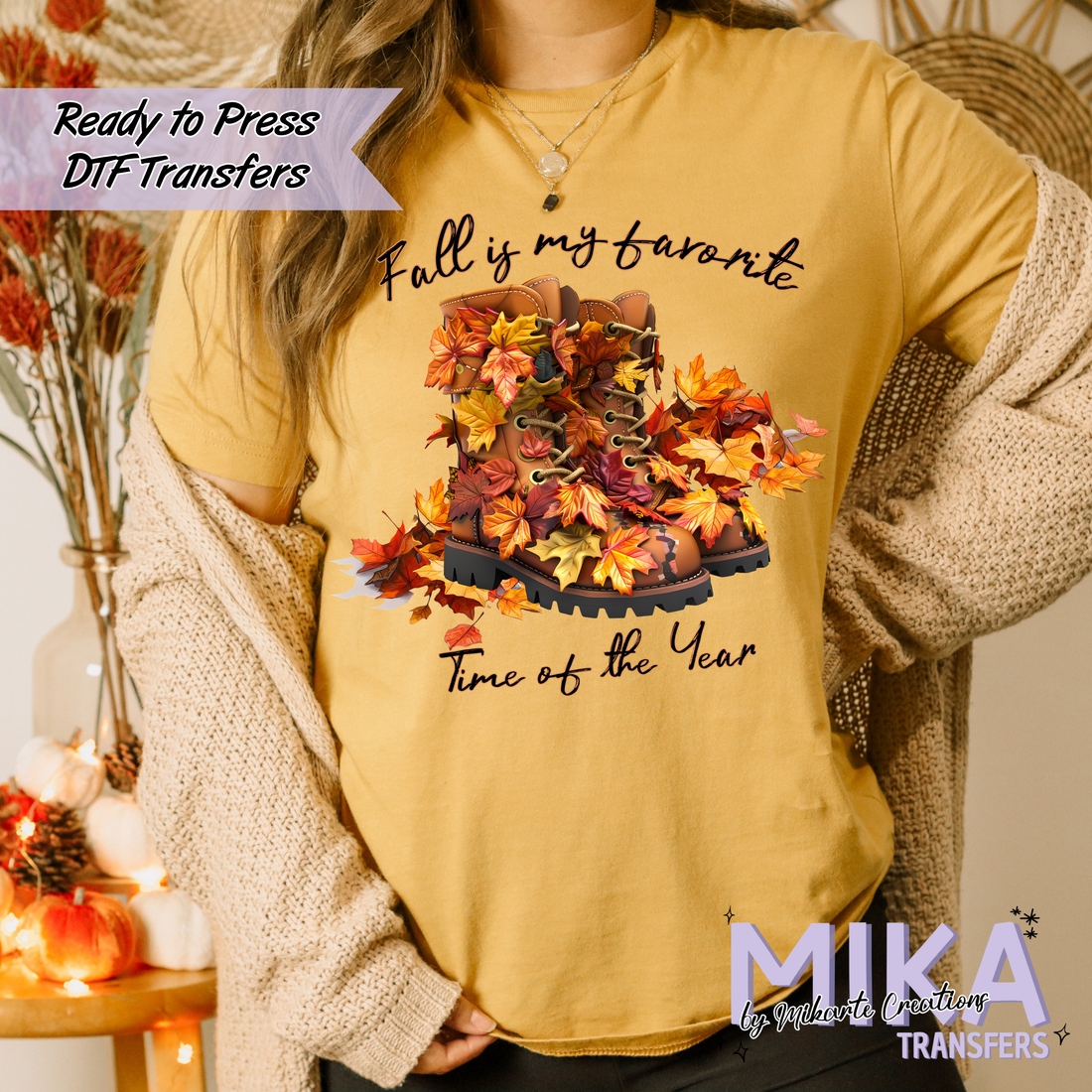 Fall is my favorety | DTF Transfer