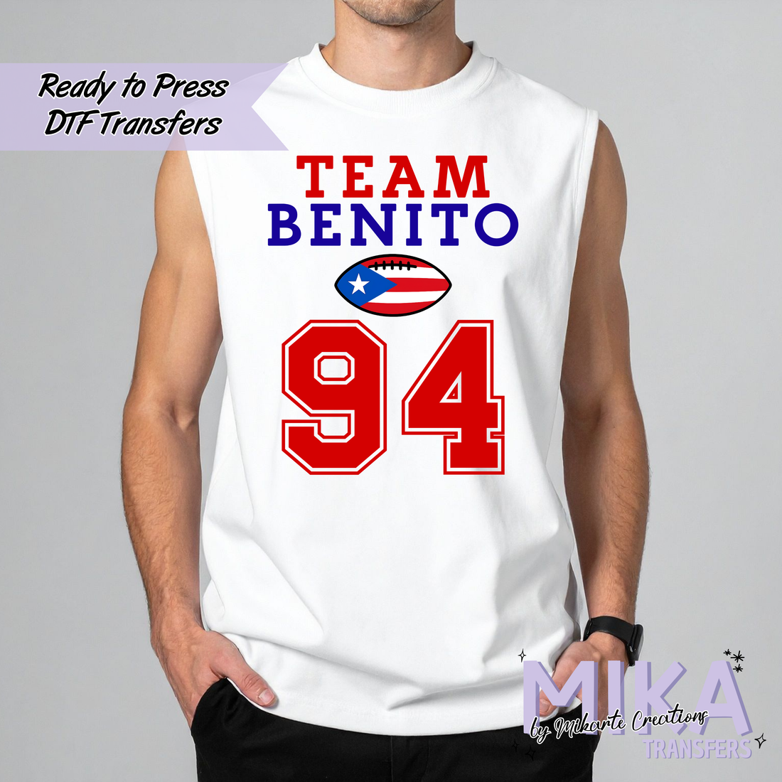 Team Benito | DTF transfers