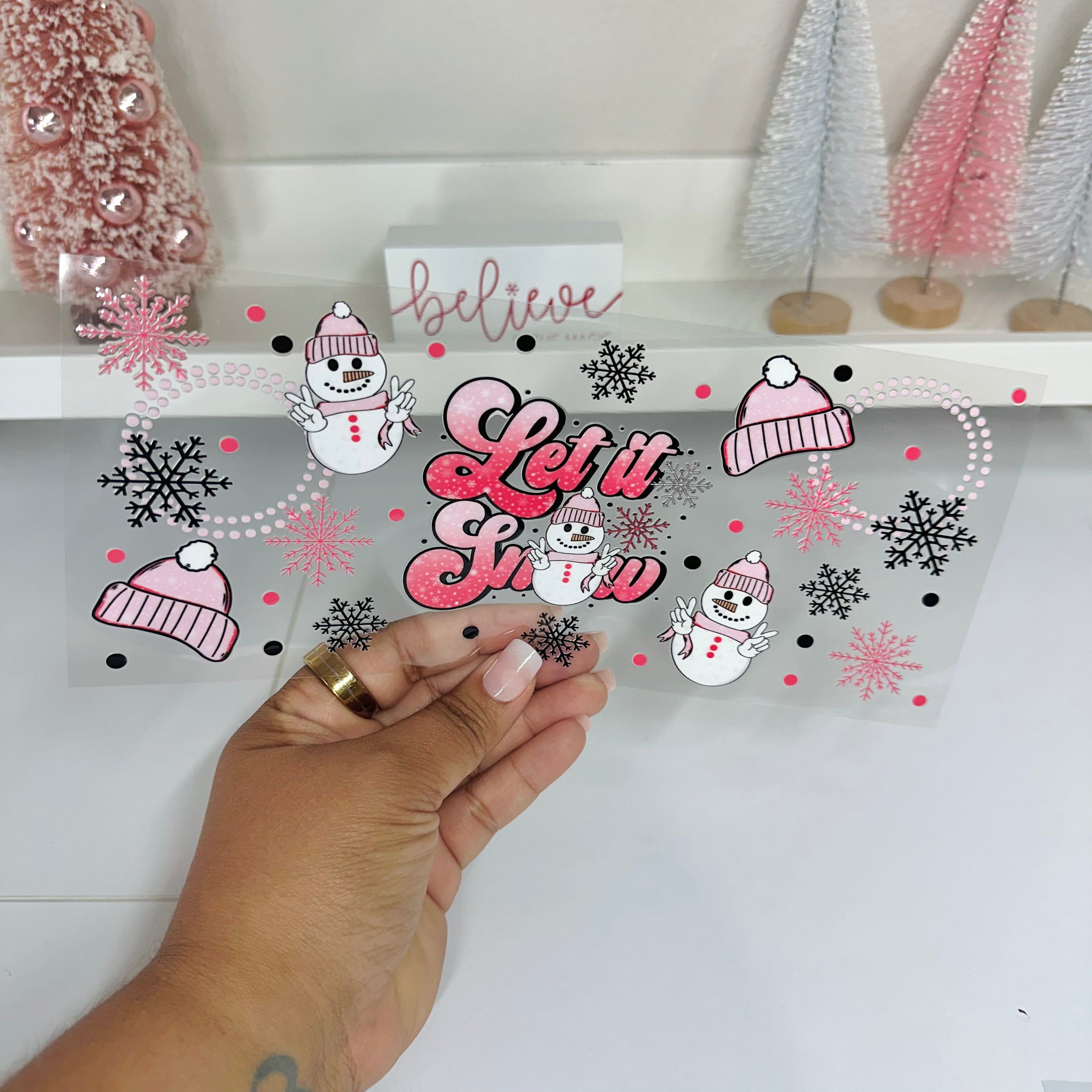 Let it snow | UV DTF