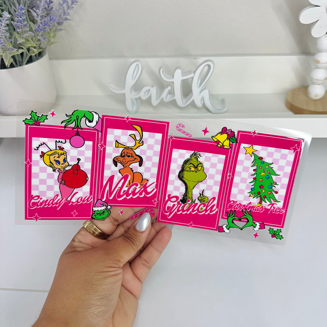 Pink Christmas | UV DTF