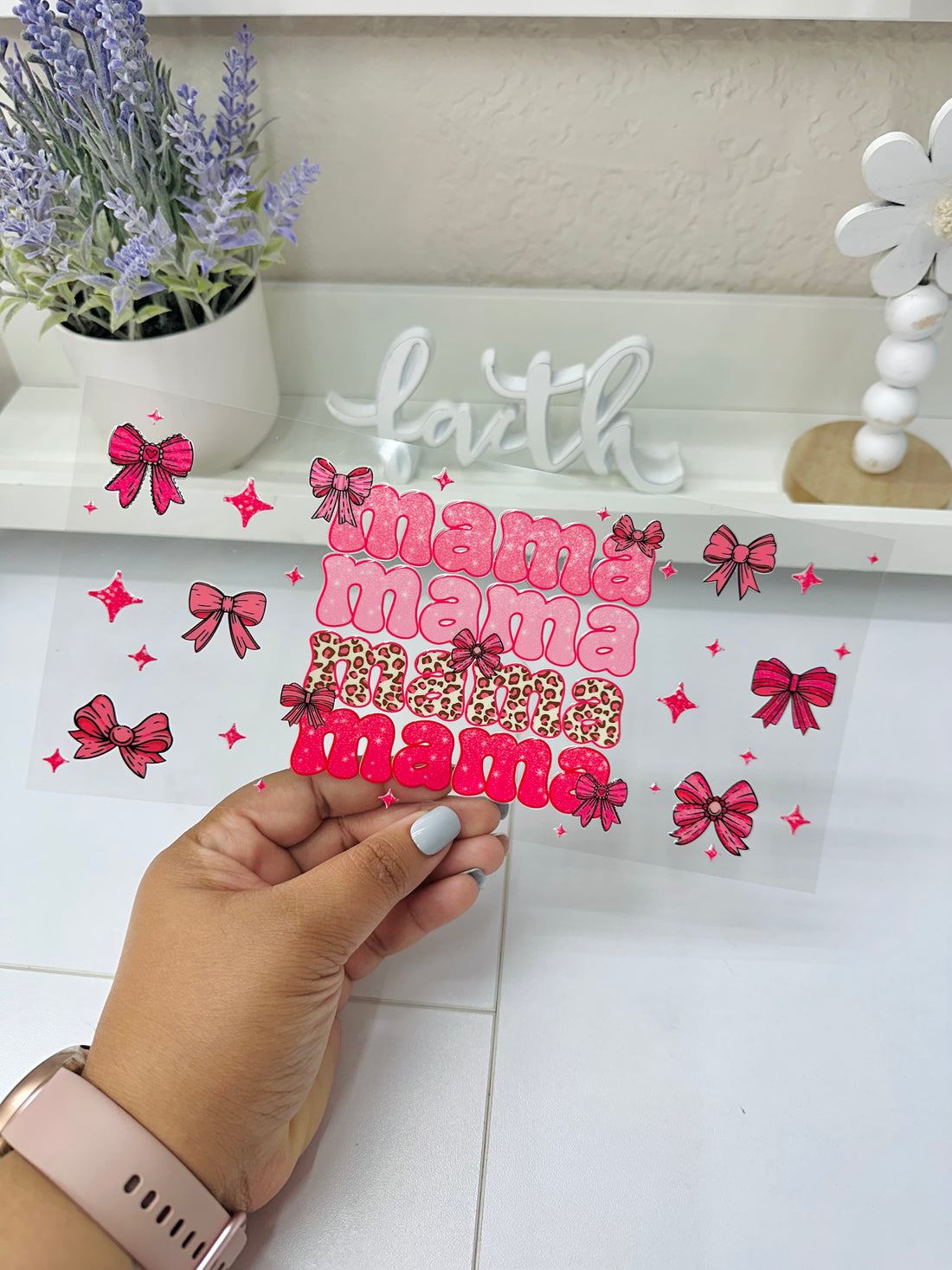 Mama Coquette | UV DTF Wrap