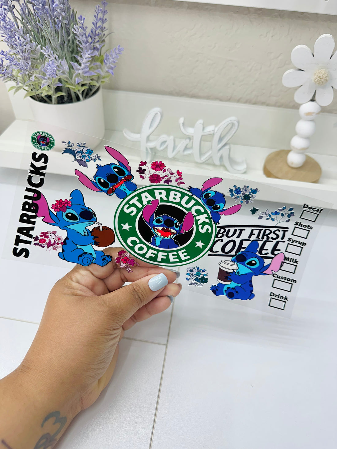 But First Coffee | UV DTF Wrap