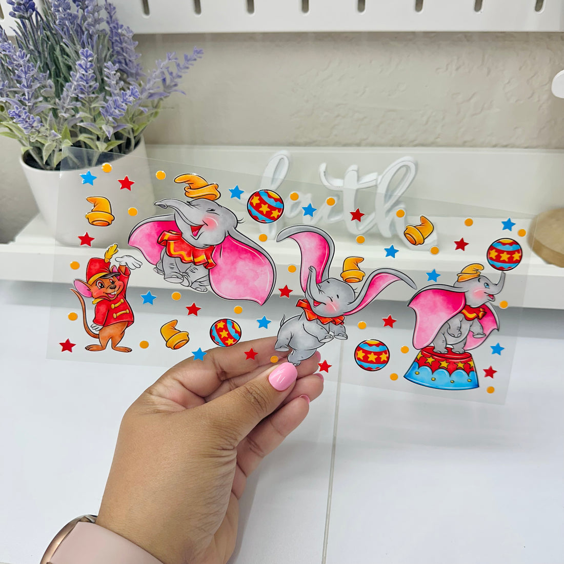 Elephant | UV DTF Wrap