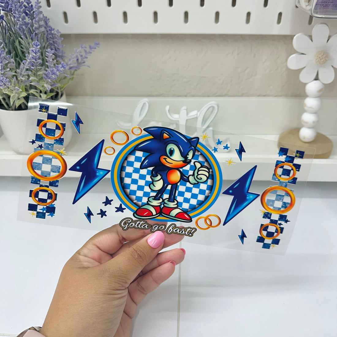Gotta go fast | UV DTF