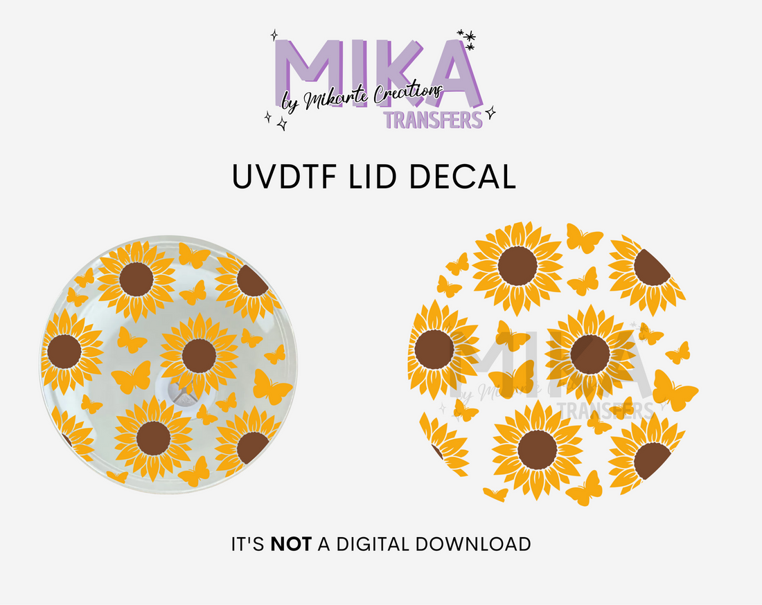 Sunflower | UVDTF Lid Decal