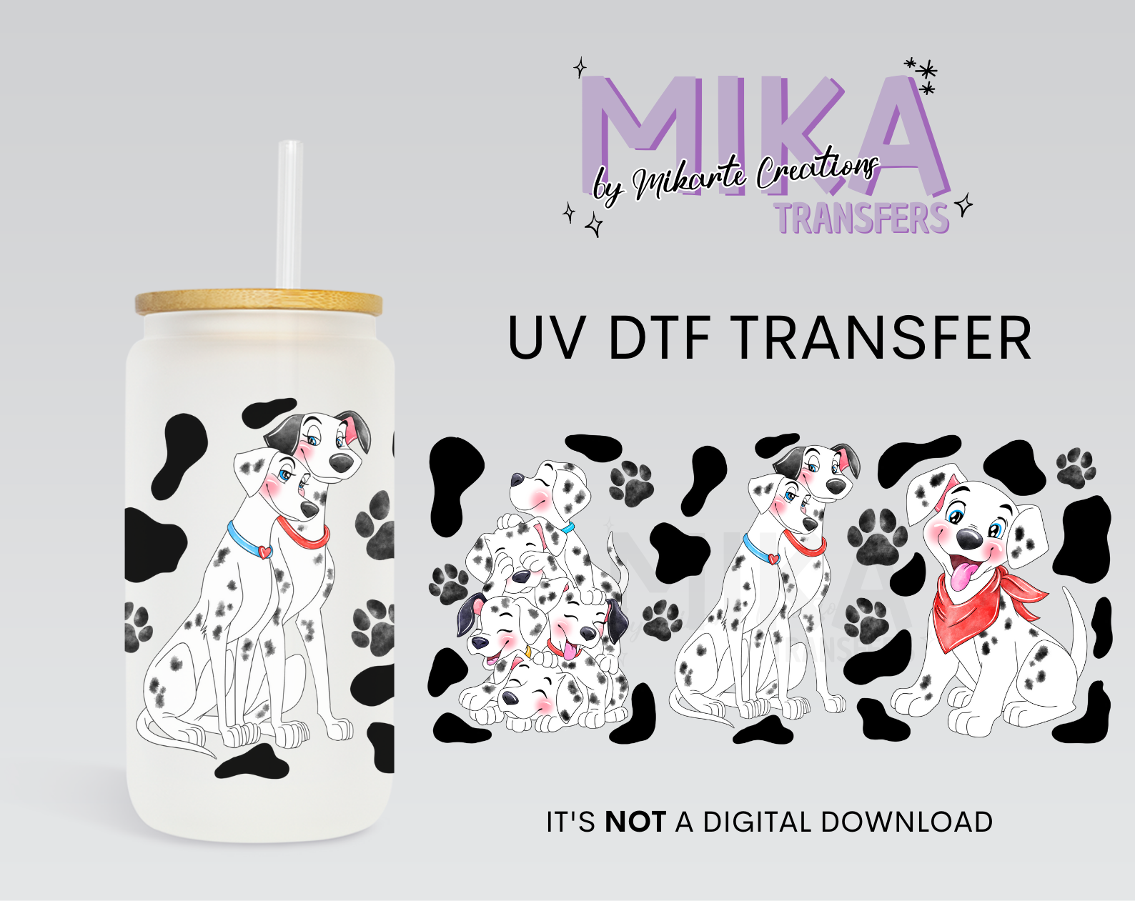 Dalmata | UV DTF Wrap