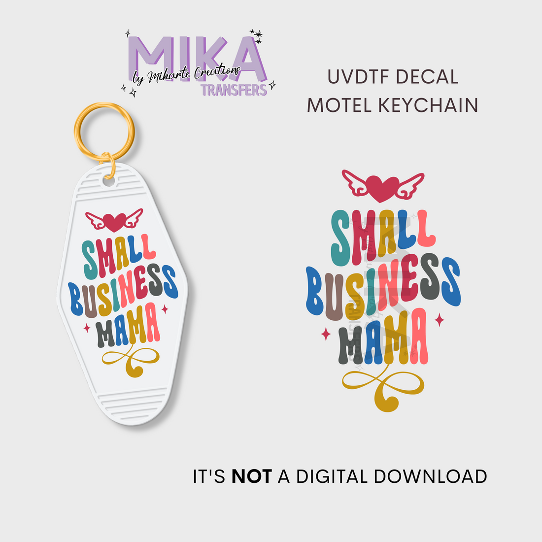 Small Business Mama | UV DTF Decal
