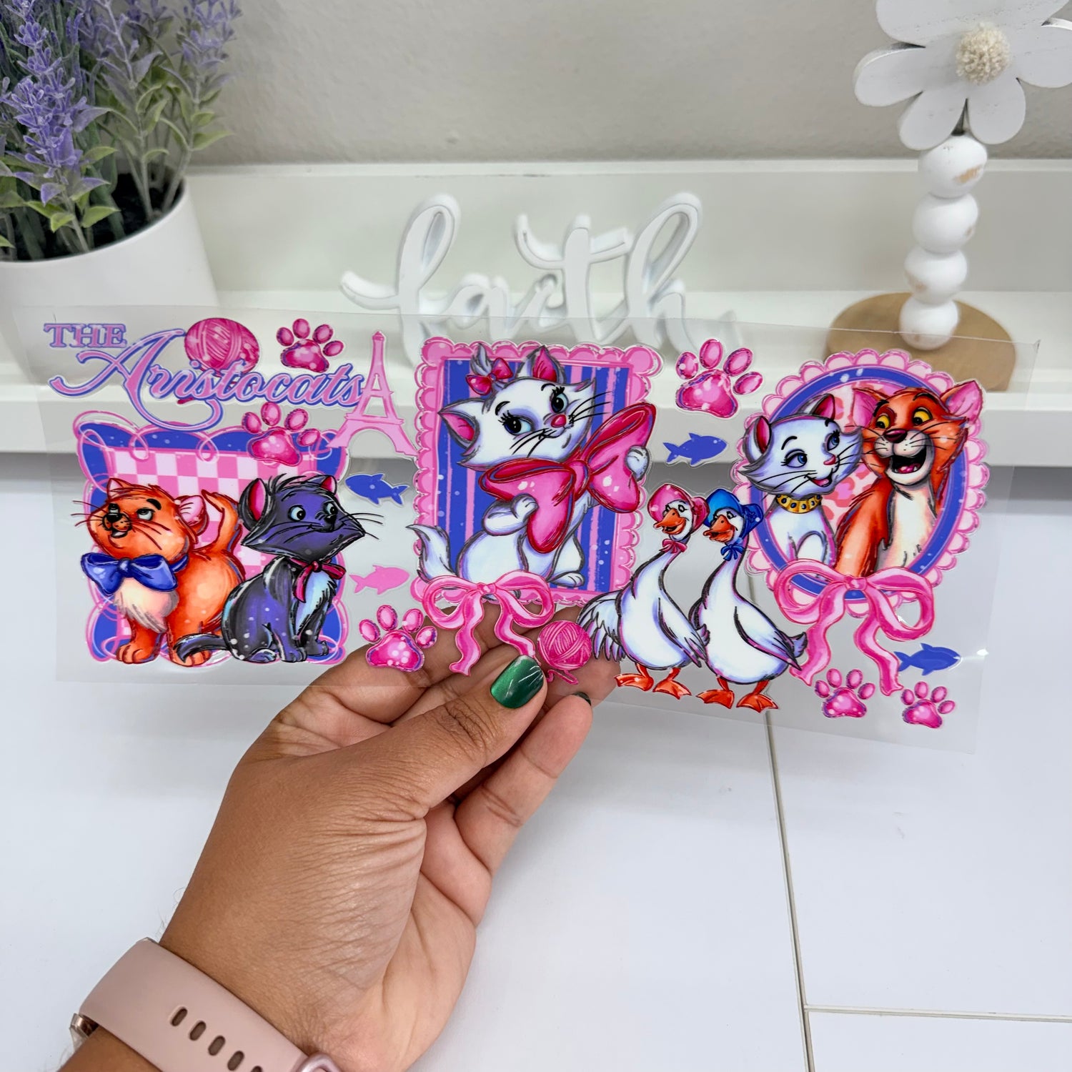 Cute Cat Marie | UV DTF