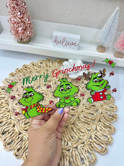 Merry Grinchmas | UV DTF Wrap