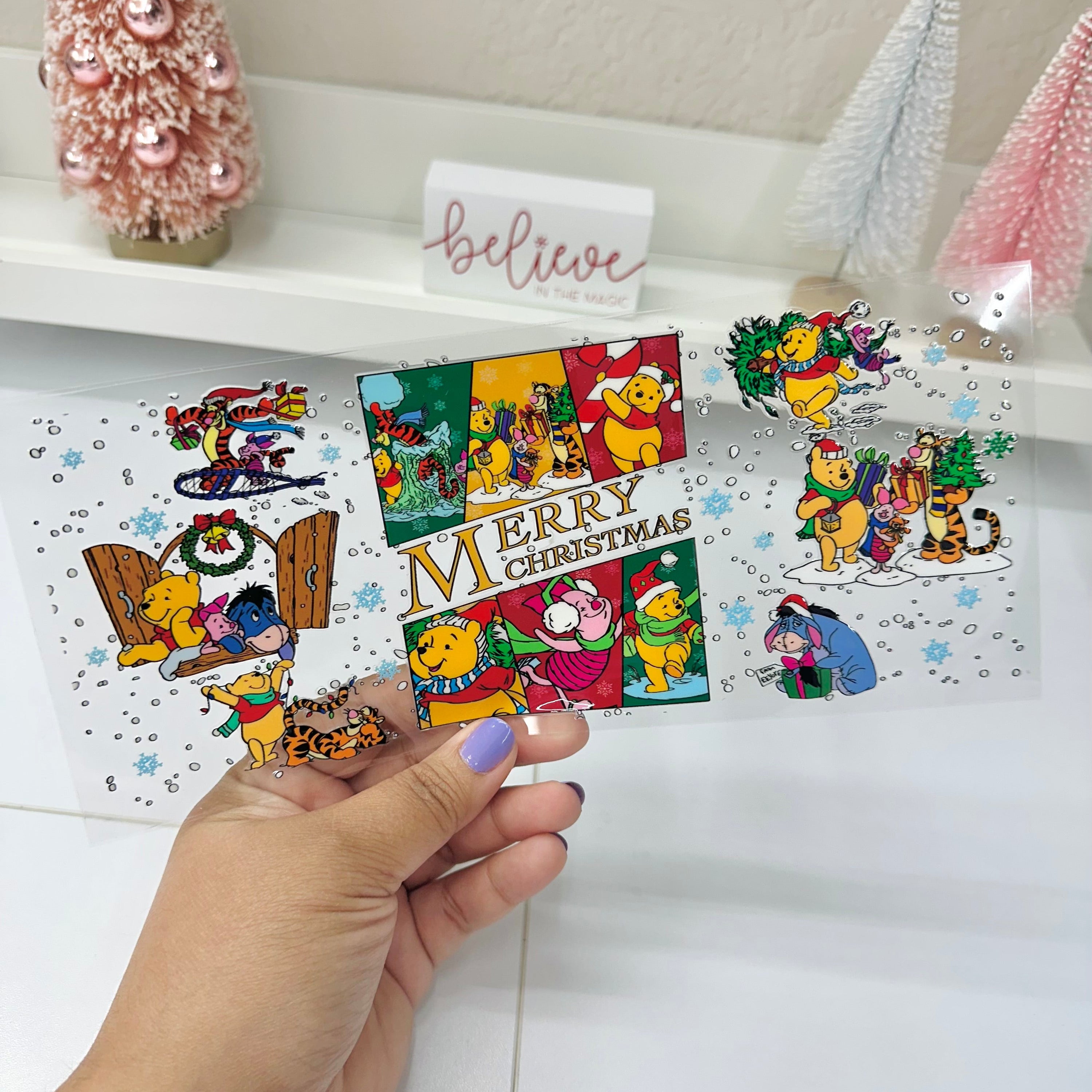 Merry Christmas Bear | UV DTF
