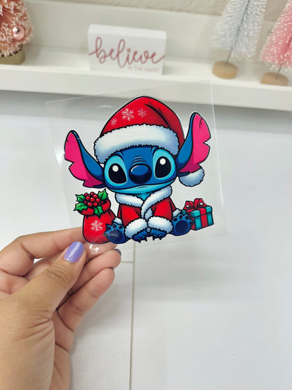 Christmas Alien | UV DTF Decal