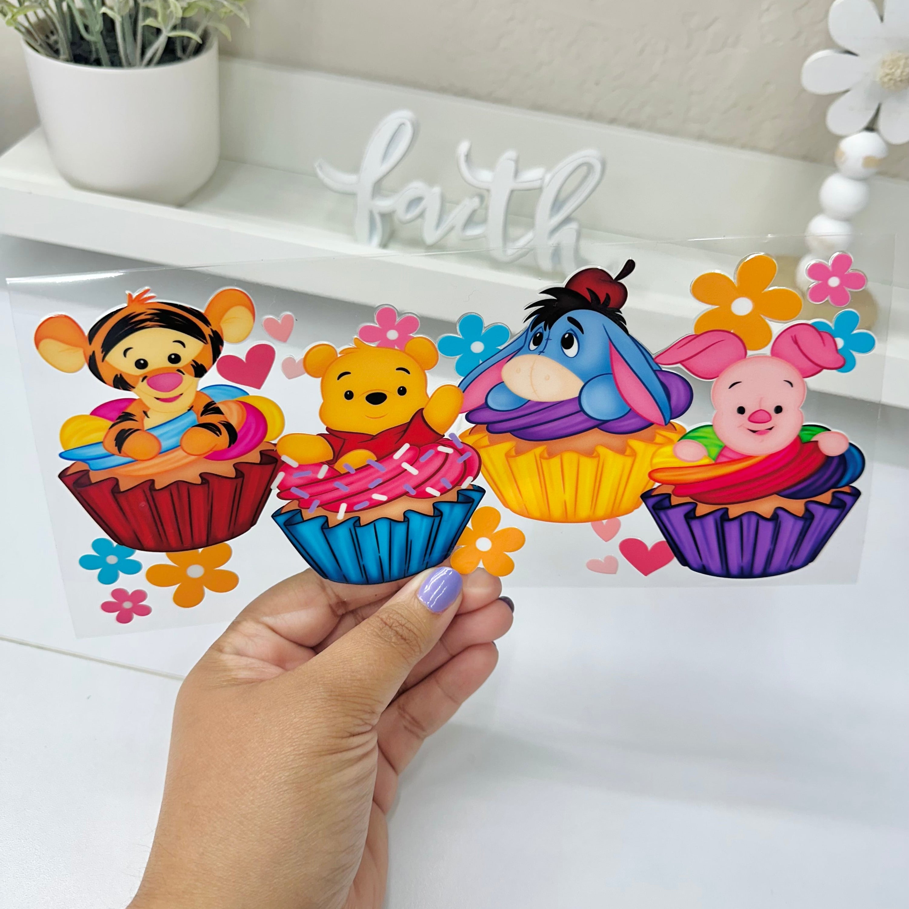 Bear Cupcakes | UV DTF