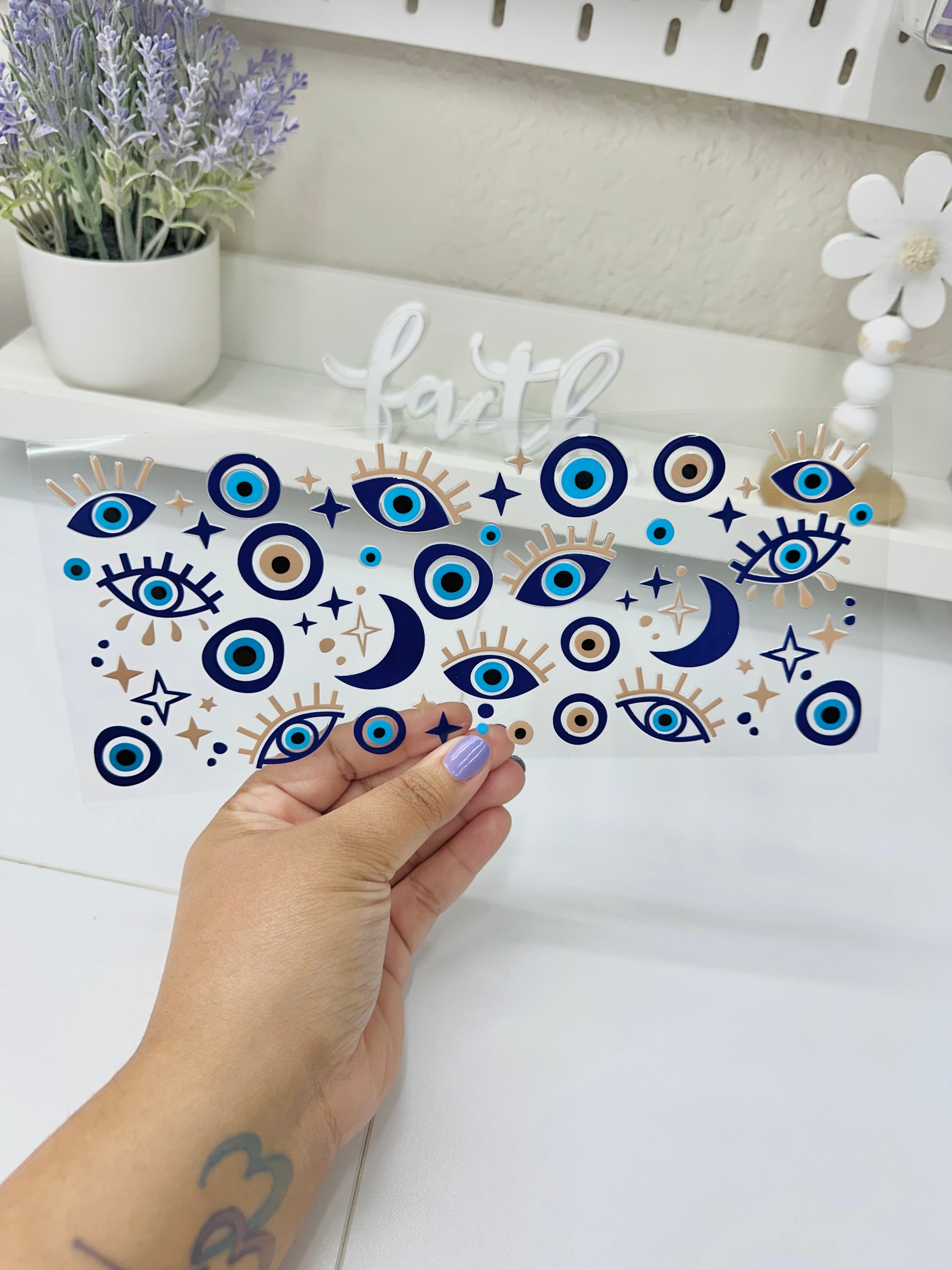 Evil Eye | UV DTF Wrap