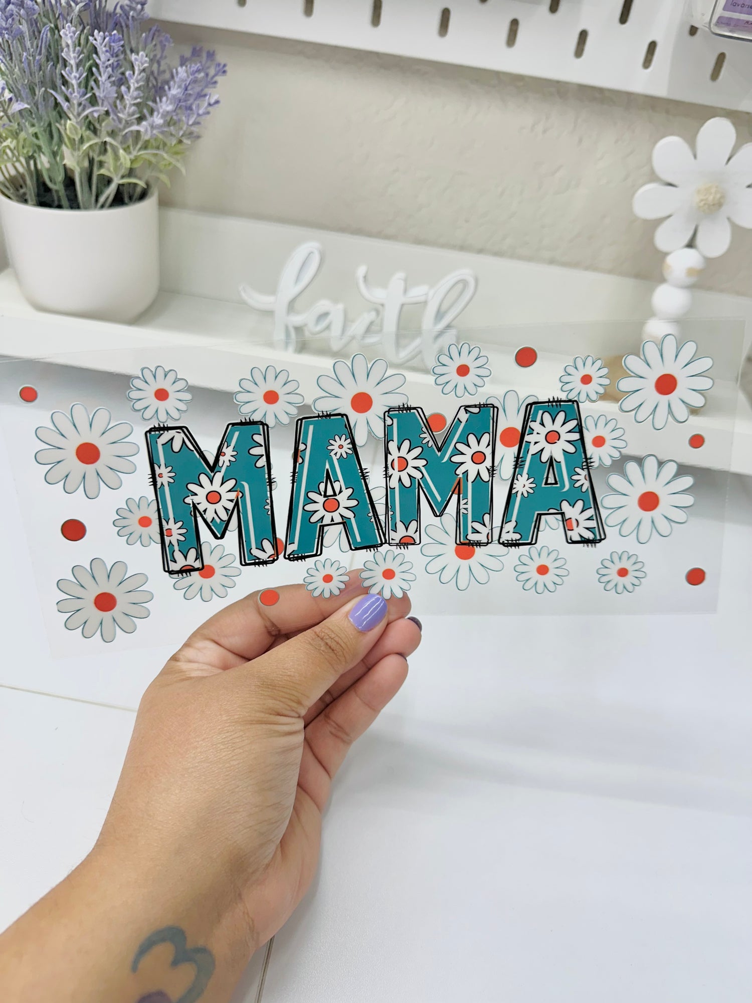 Flower Mama | UV DTF Wrap