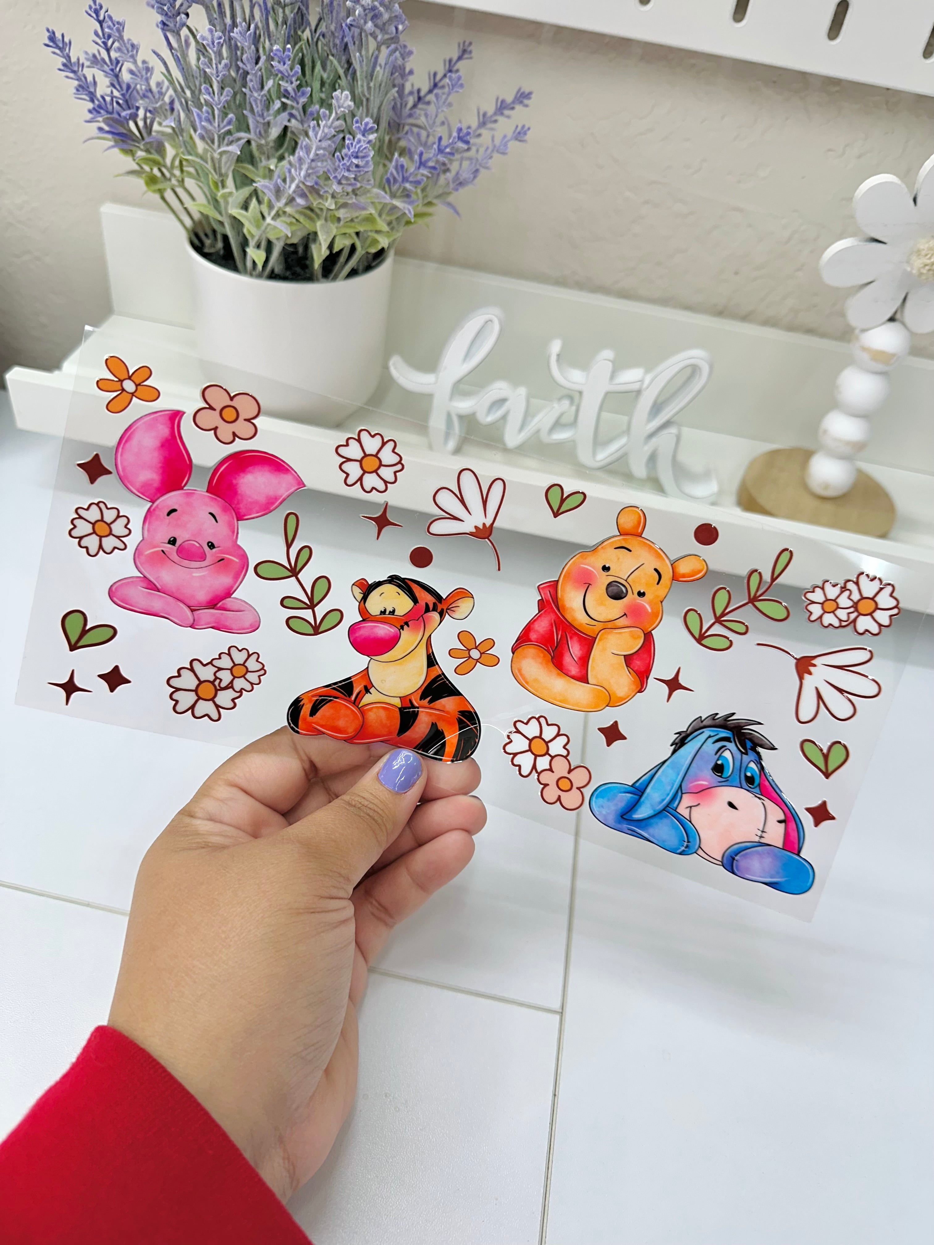 Cute Bear &amp; Friends | UV DTF Wrap