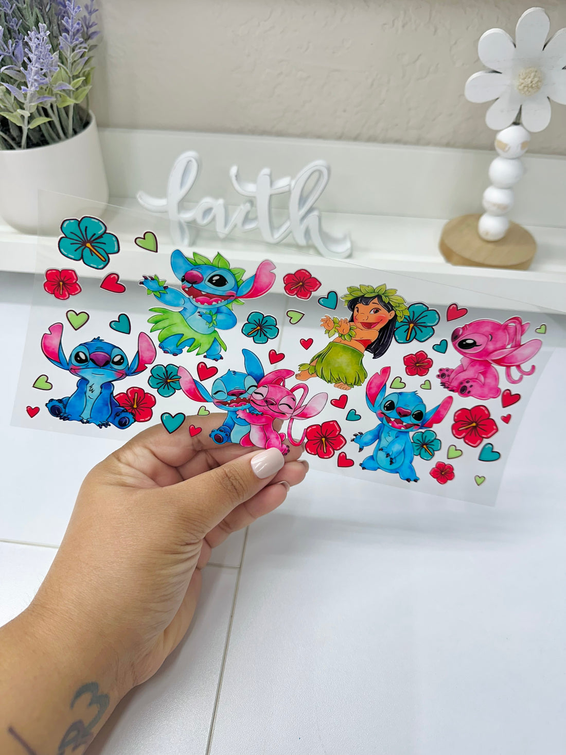 Alien & Friends | UV DTF Wrap