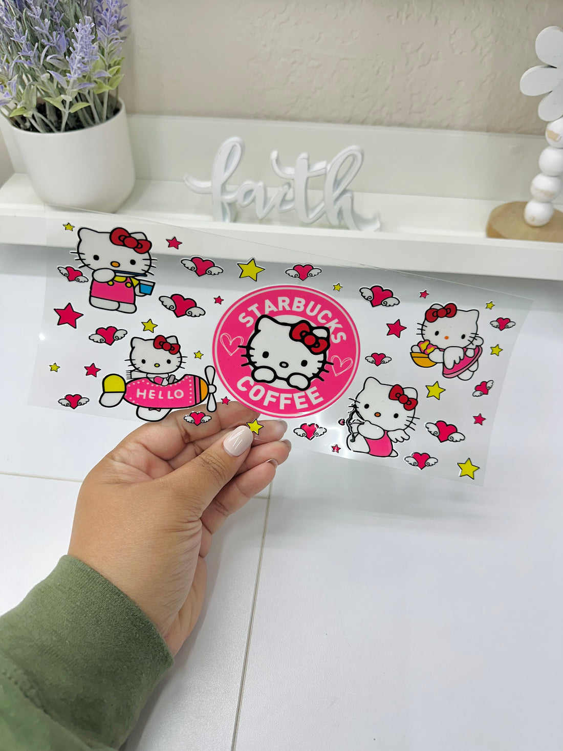 Coffee Cat | UV DTF Wrap