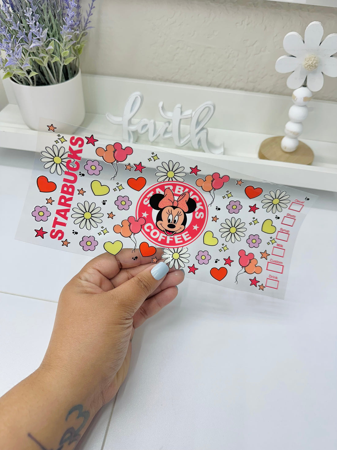 Girl Mouse | UV DTF Wrap