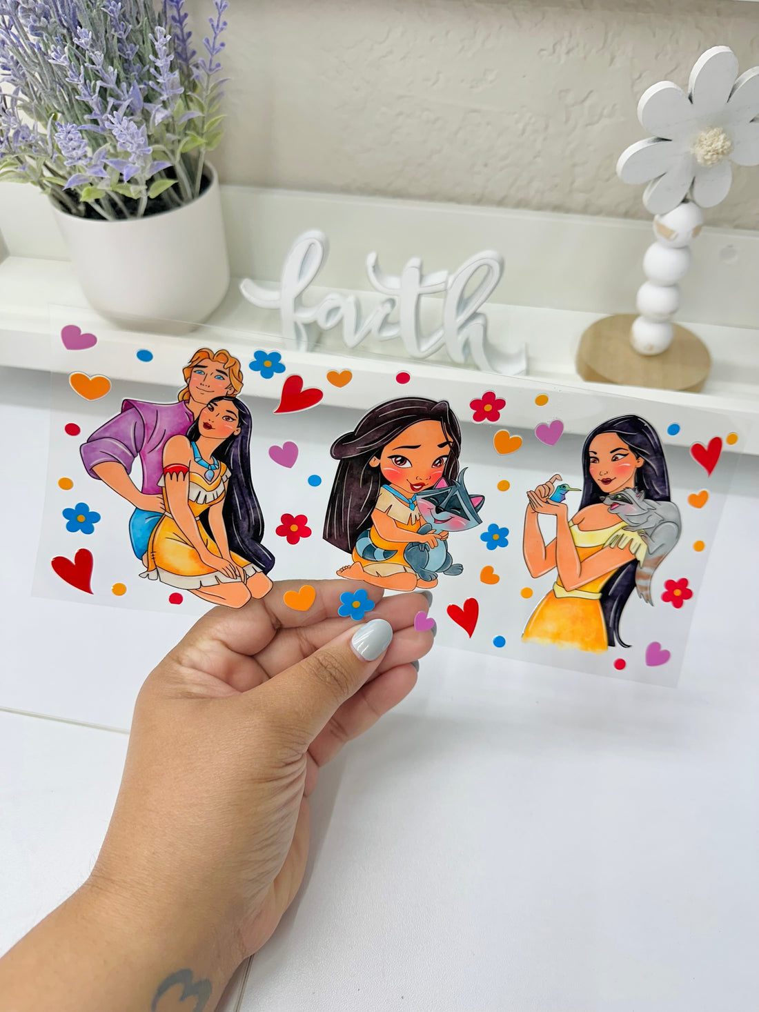 Princess P | UV DTF Wrap