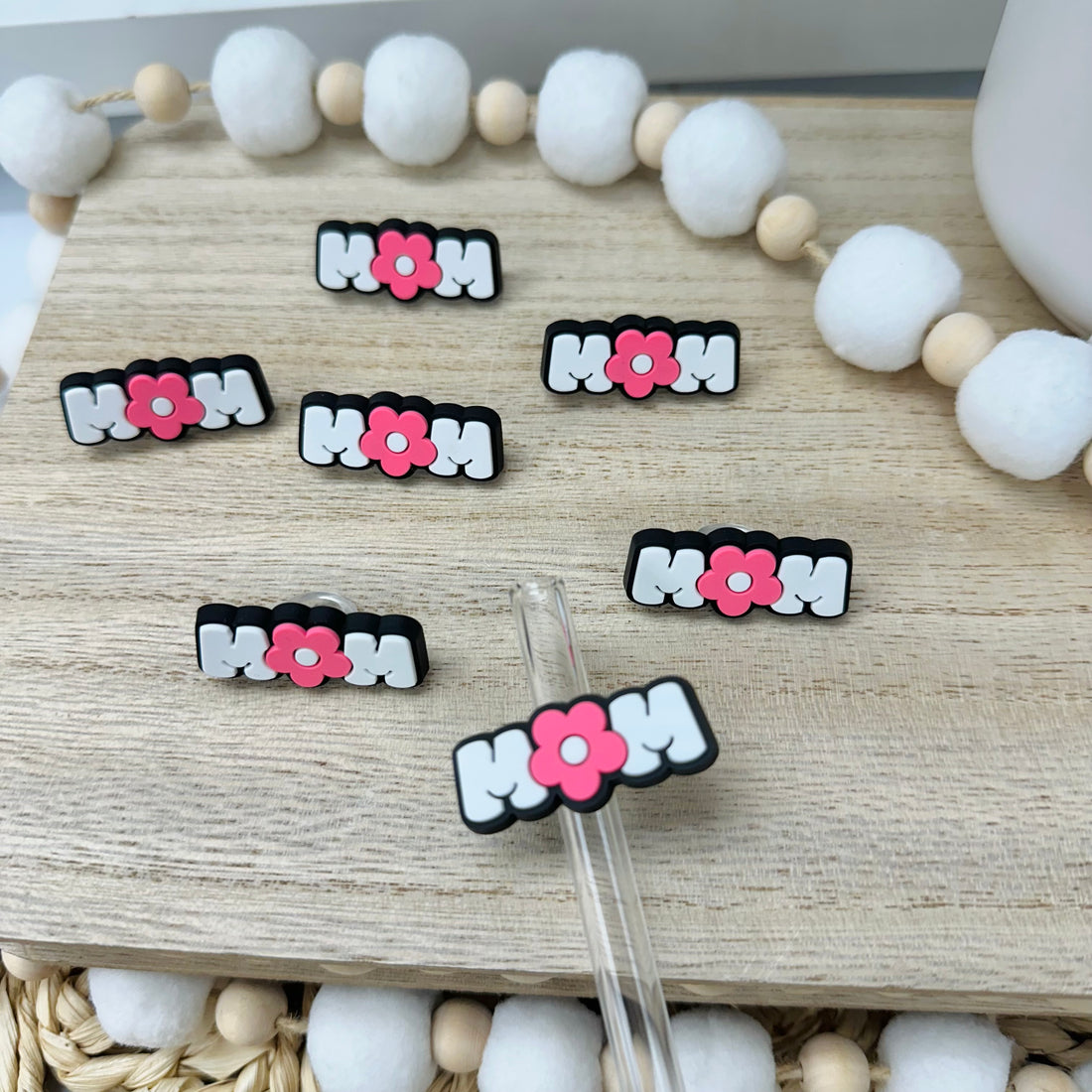 Mom | Straw Charms
