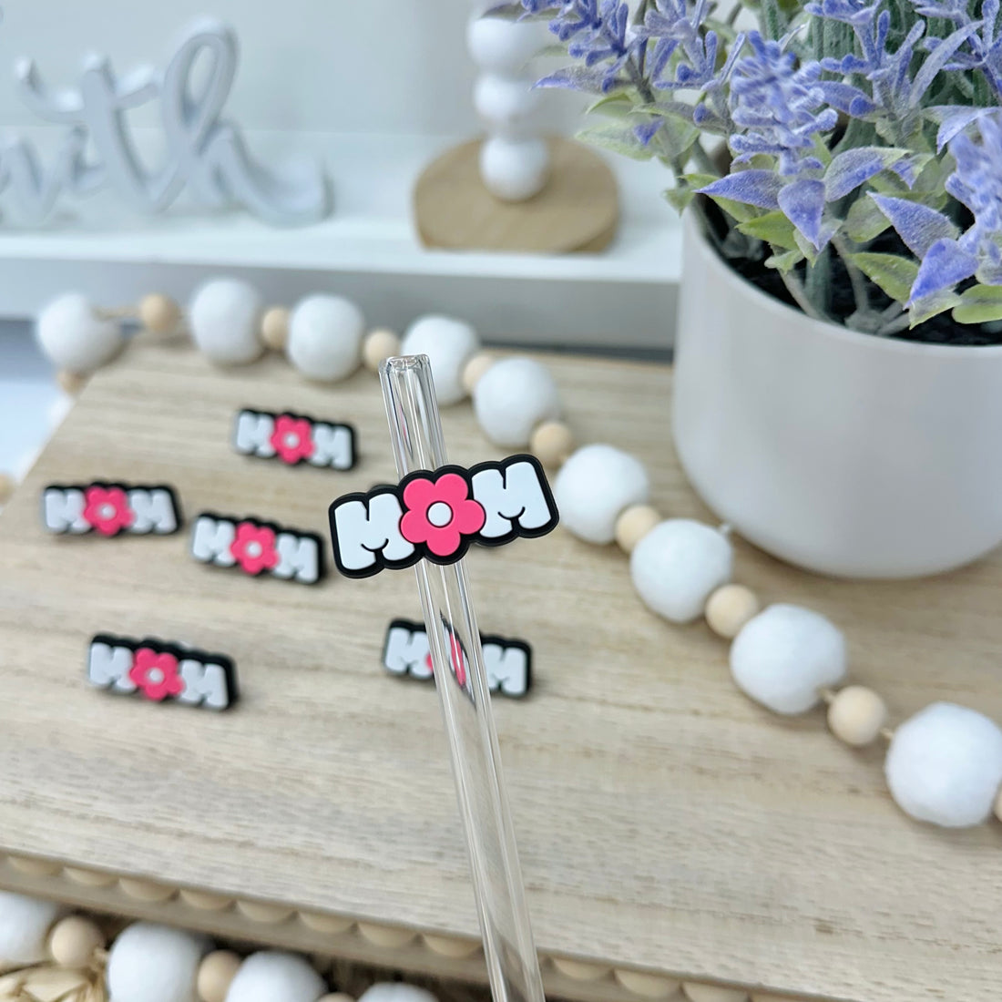 Mom | Straw Charms
