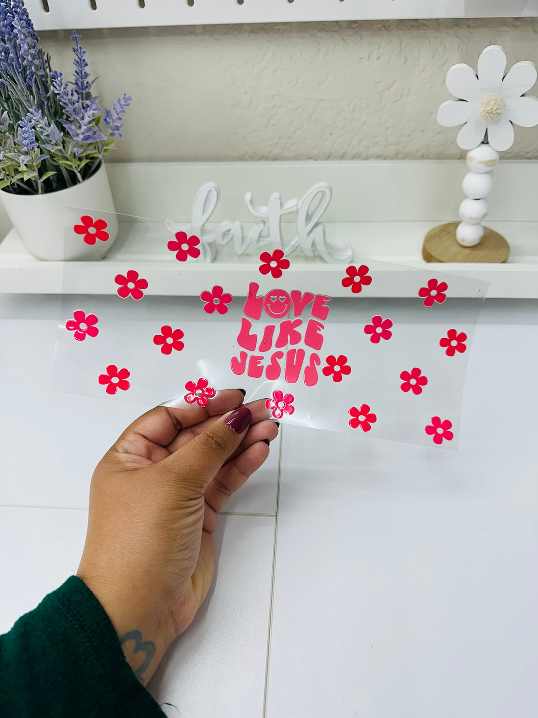 Love Like Jesus | UV DTF Wrap