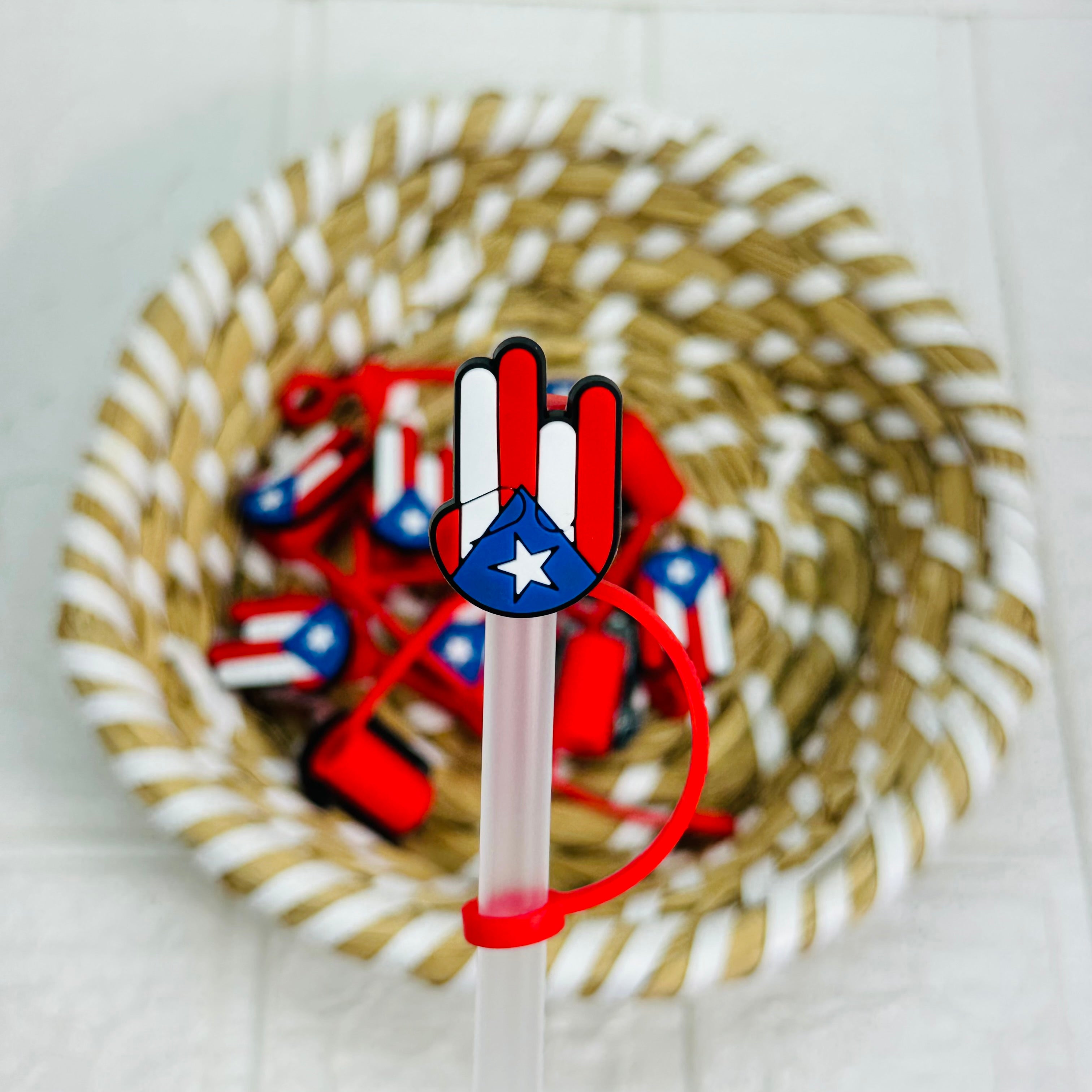 Boricua | Straw Topper