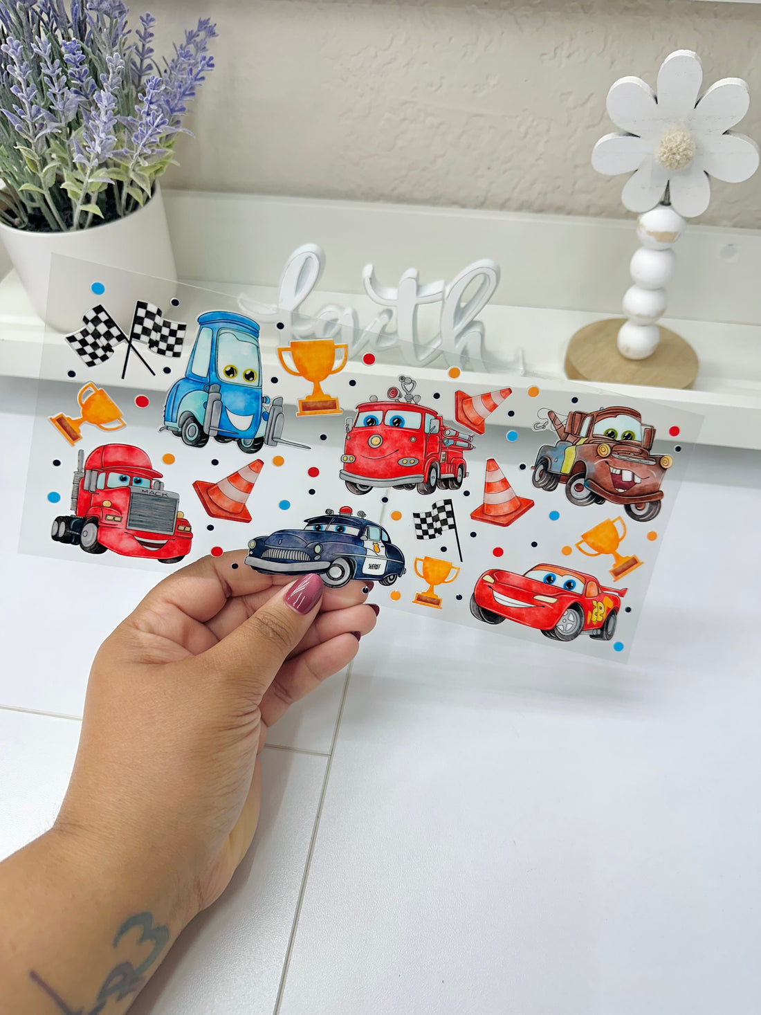 Cartoon Car | UV DTF