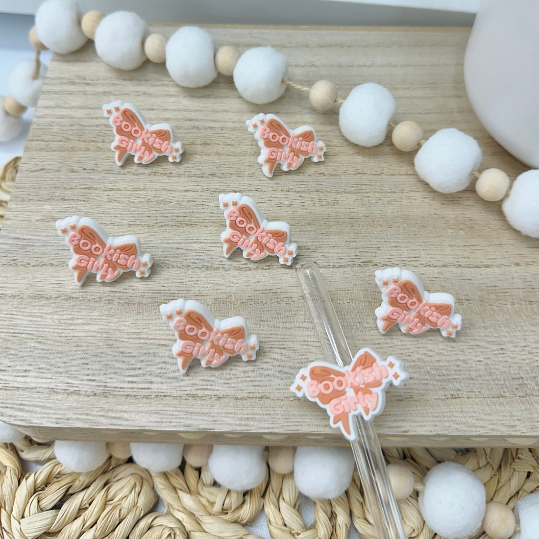 Bookish Girly | Straw Charms