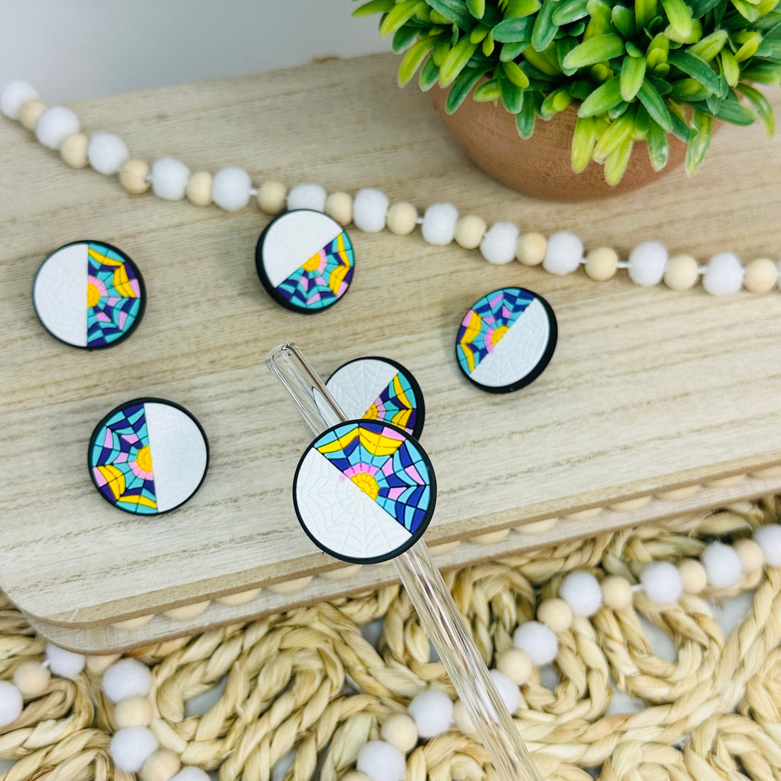 Wednesday Circle | Straw Charms