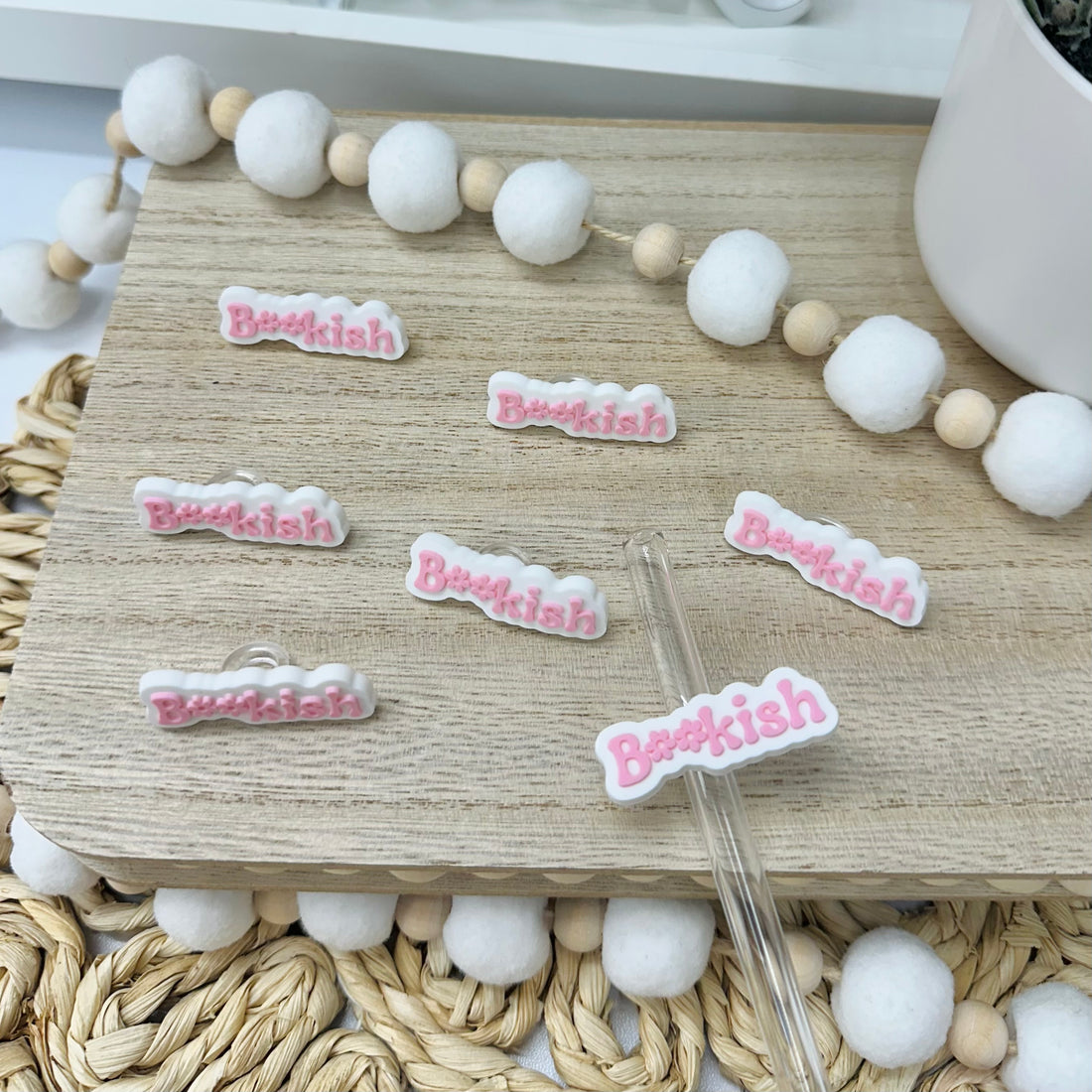 Bookish | Straw Charms