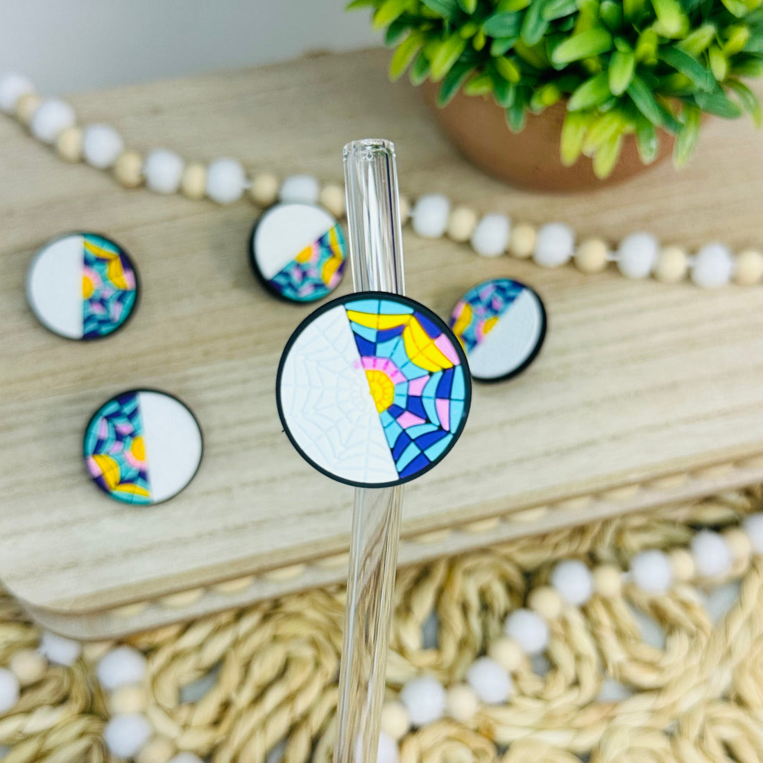 Wednesday Circle | Straw Charms