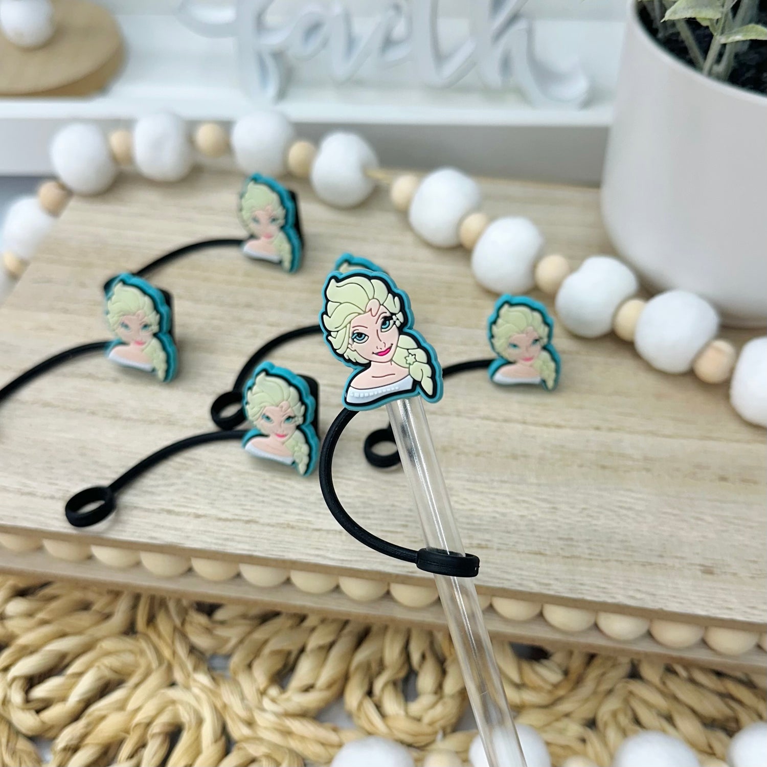 Ice Princess | Straw Topper
