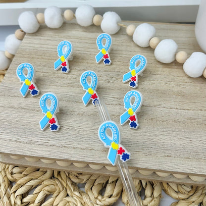 Autism Awareness | Straw Charms