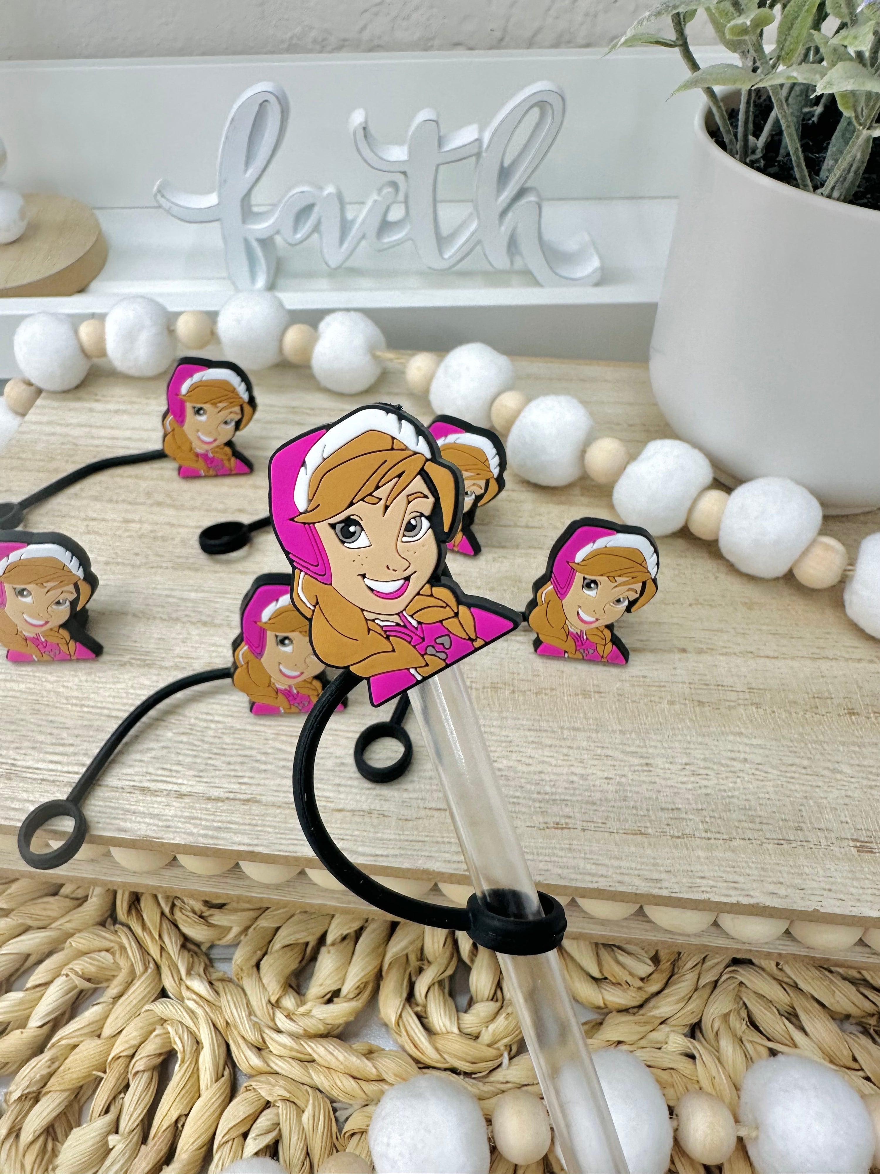 Princesa | Decoración para popote